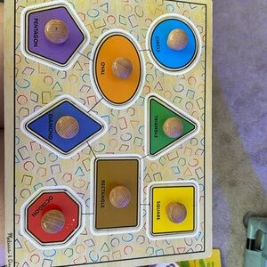 Melissa and Doug Deluxe Jumbo Knob Puzzle